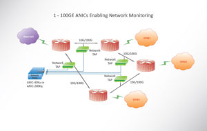 1 - 100GE ANICs Enabling Network Monitoring